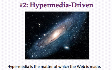 Hypermedia Driven