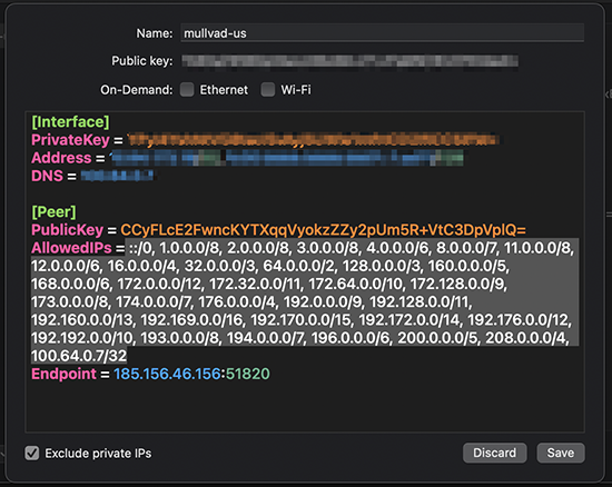 Wireguard Configuration